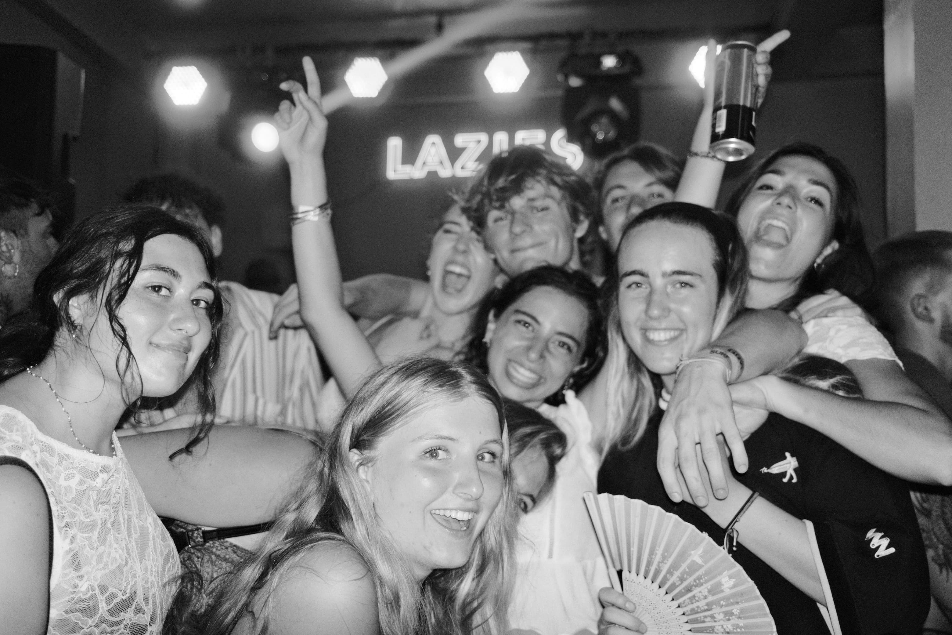 group on a night out